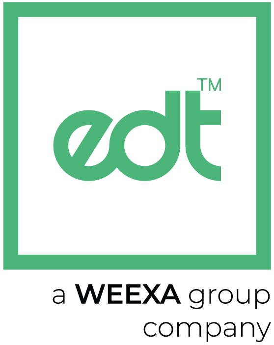 Logo EDT a Weexa group company